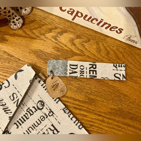 Coffee Espresso Themed Print Envelope  Clutch - NEW - Picture 5 of 5